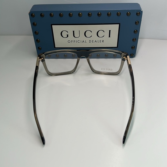 New Gucci GG1504O 008 56 eyeglasses in Brown. The 008 - Picture 6 of 14